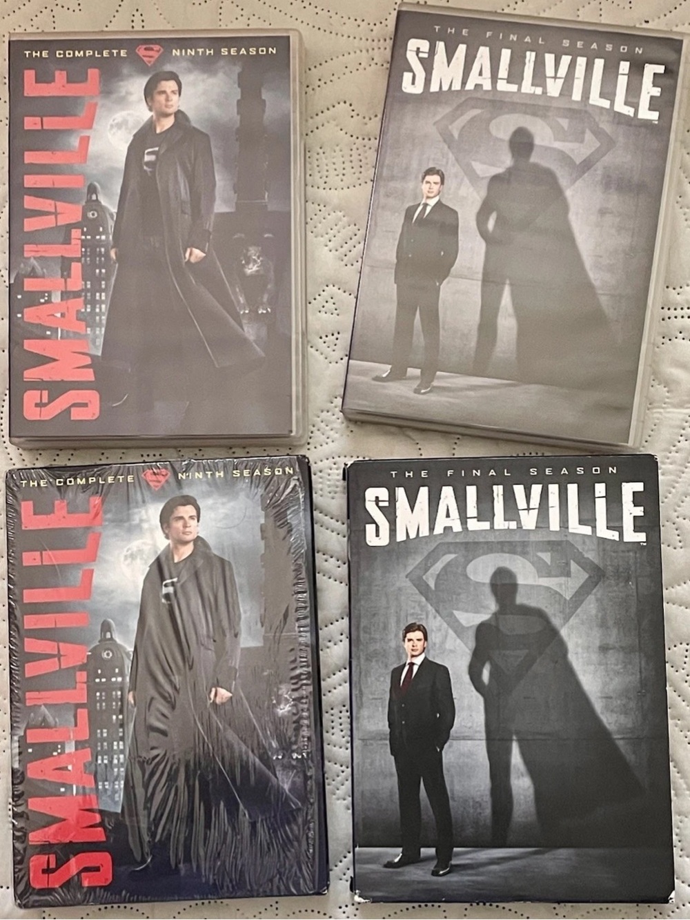 Smallville DVD Lot - Ninth Season  + The Final Season DVD Superman Tom Welling